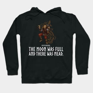 In my defense, the Moon was full and there was mead - Viking Hoodie